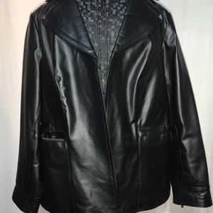 Jessica London Black lether jacket
